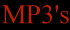MP3's